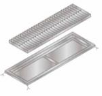   S/S Grill Gutter W/. S/S Frame